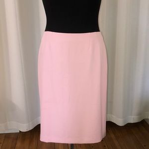 Pink Kasper Lined Skirt